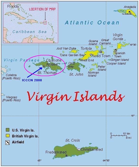 Us Islands Map